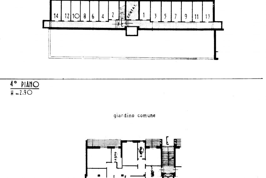 Planimetria casa e cantina